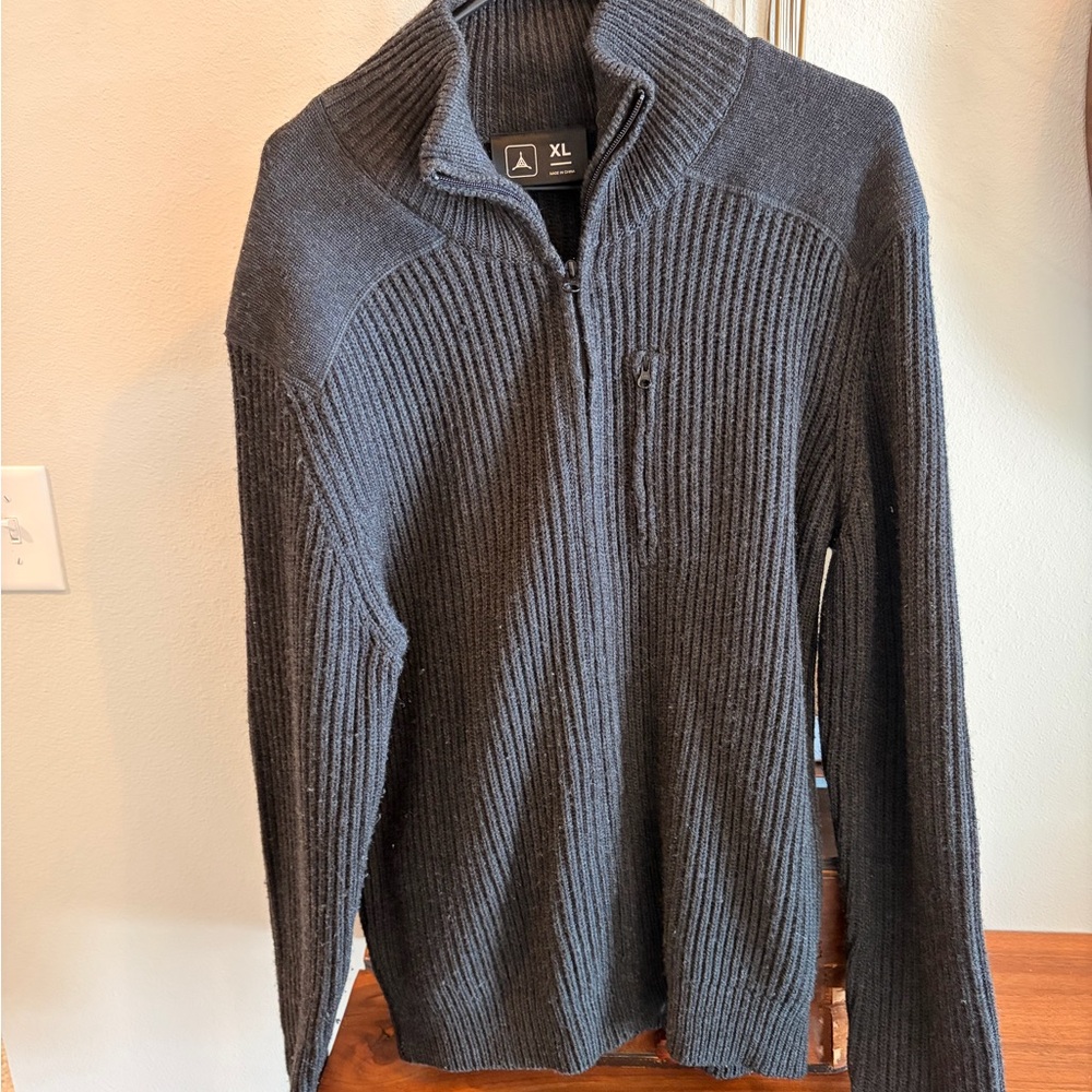 Triple Aught Design Charcoal Zip-Up Sweater